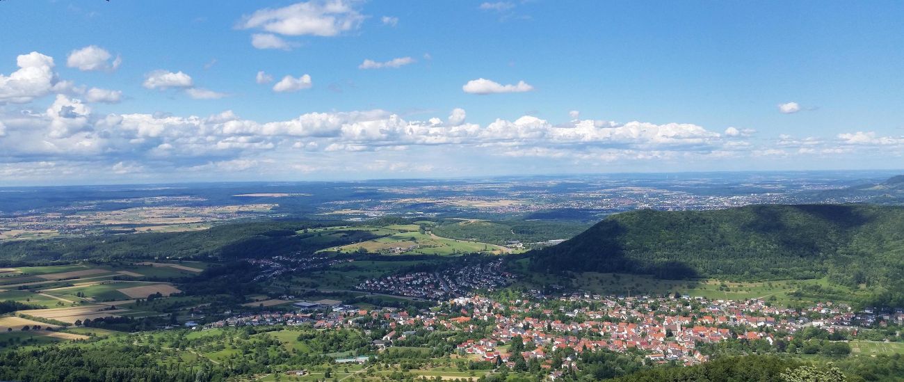 Blick auf Gönningen